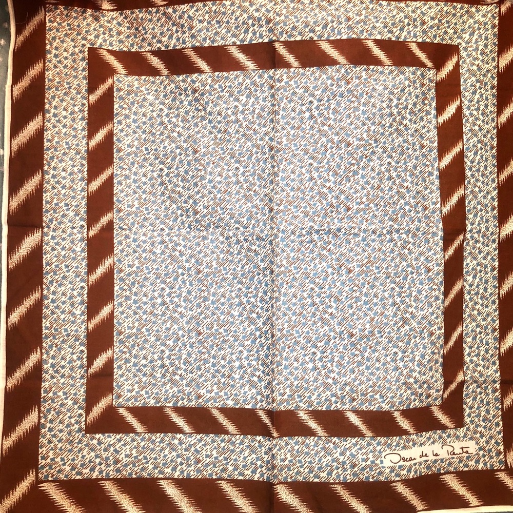 Vintage Oscar de la Renta scarf
